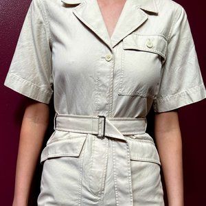 Arket Off White Jumpsuit